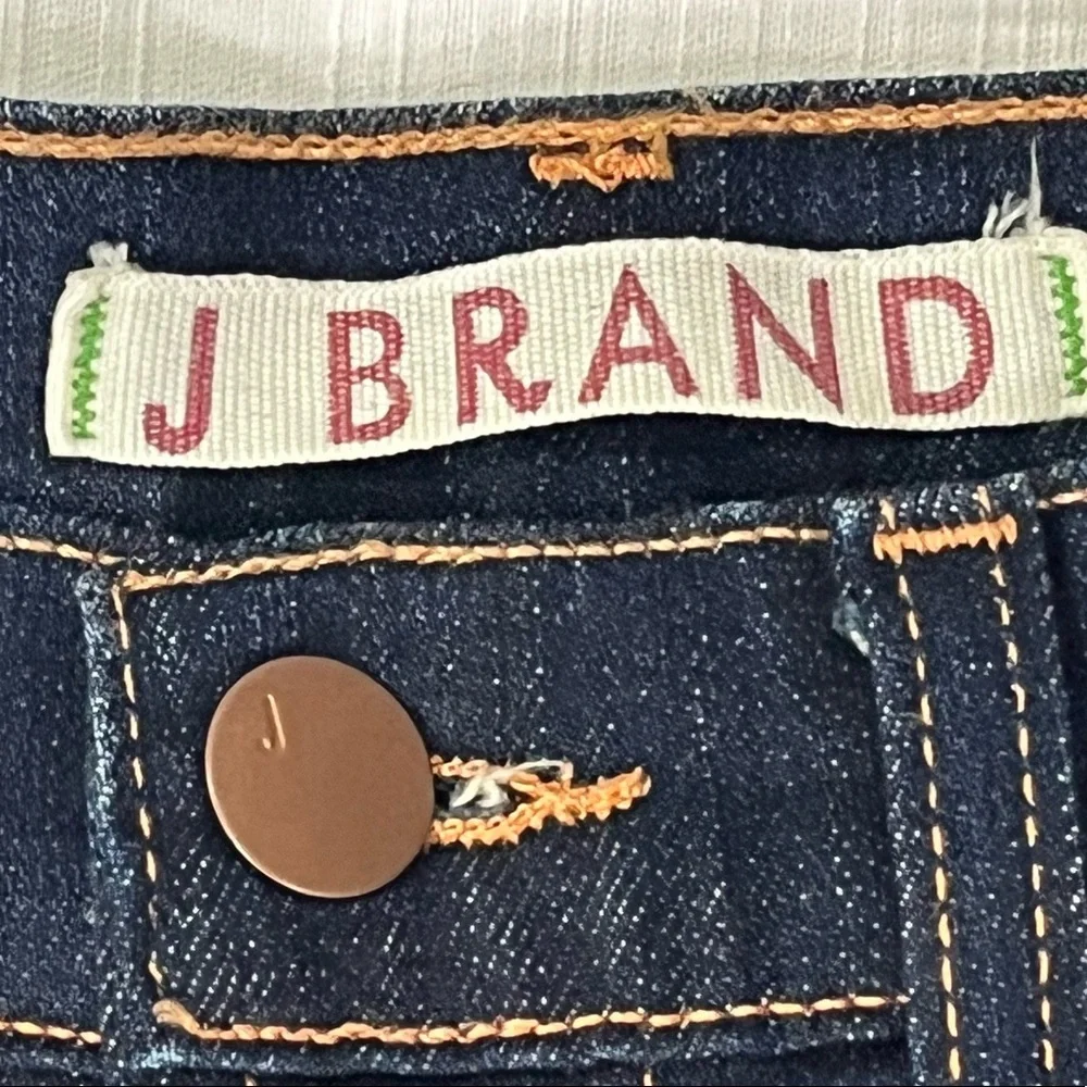 J BRAND Pencil Leg Ink Skinny Jean Dark Wash Sz 24  S XS - Picture 9 of 13